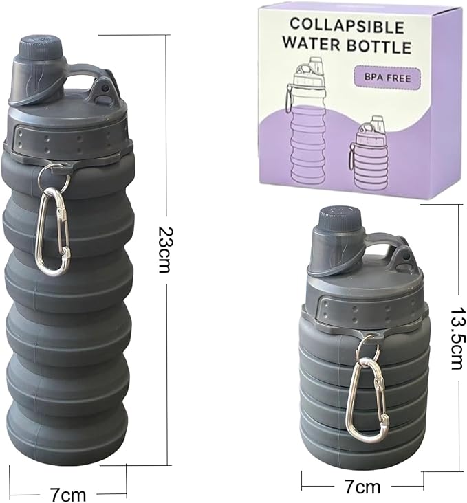 Collapsible Sports Water Bottle