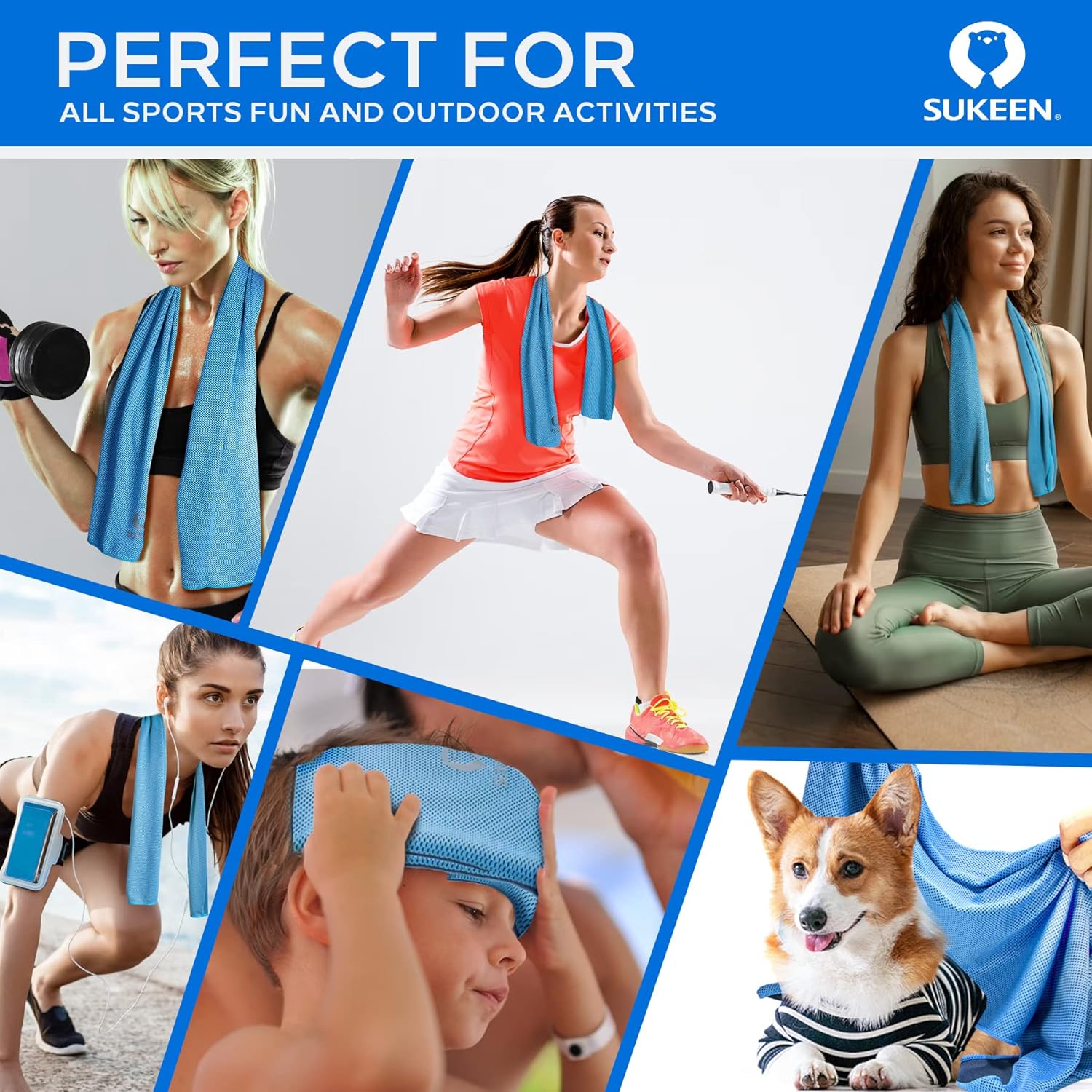 Cooling Sports Towel Pack