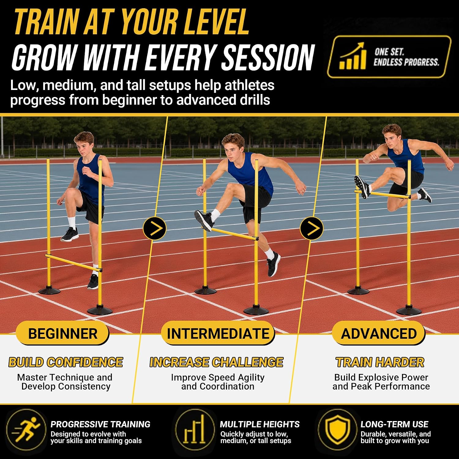 Neoaider Agility Hurdle Set